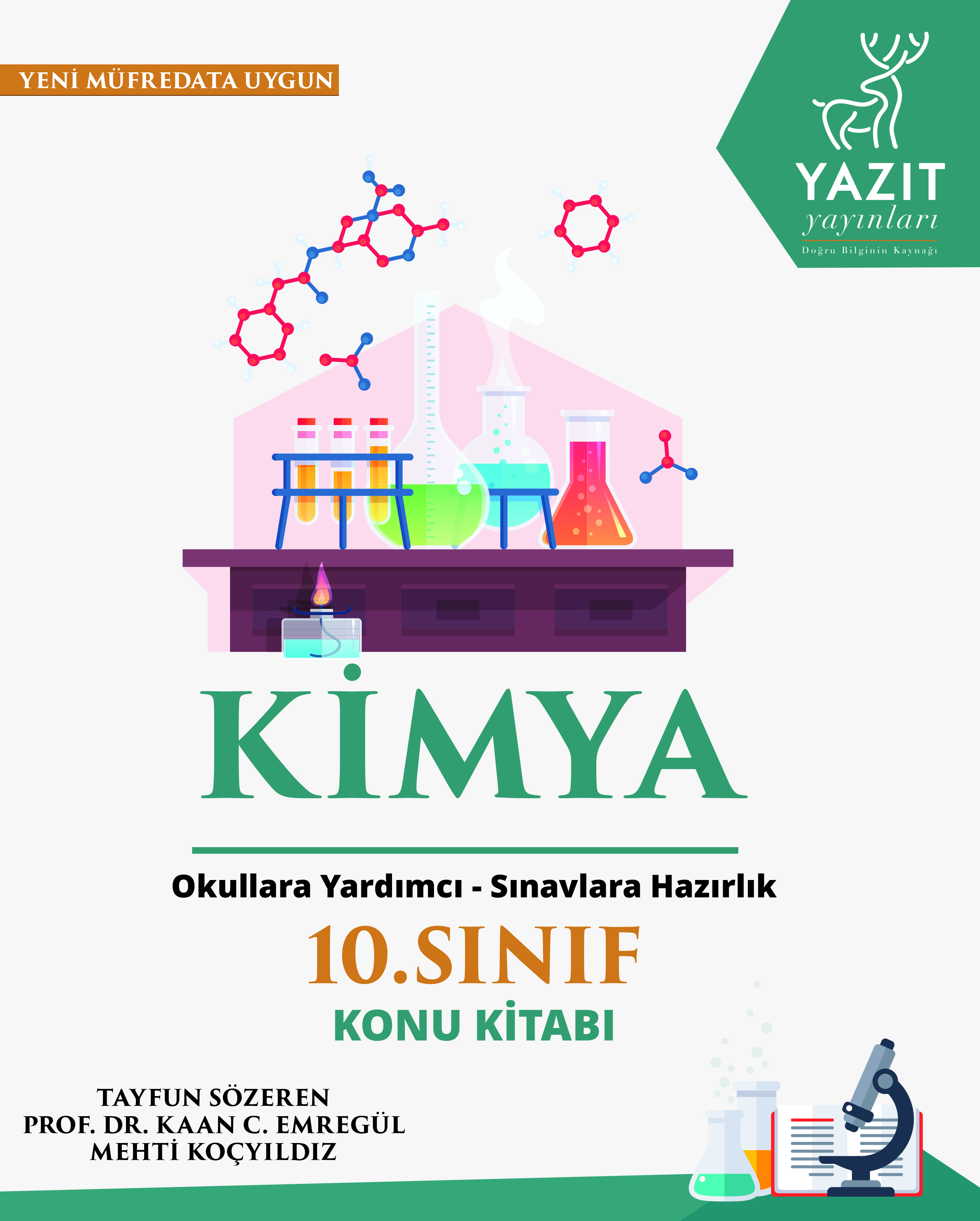 10. Sınıf Kimya Konu Kitabı kapak görseli